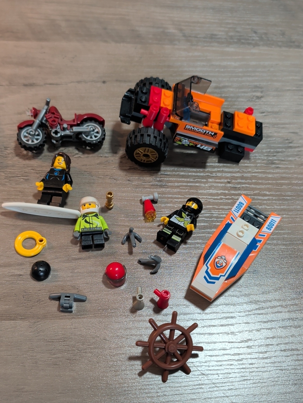 Lego Sports Lot With Minifigures